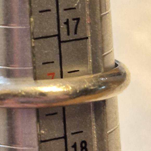 American Vintage Silver Ring with Green Stone - Picture 6 of 6